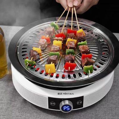 220V Materiale di superficie in ceramica/vetro Microcomputer Cucina a induzione elettrica a infrarossi