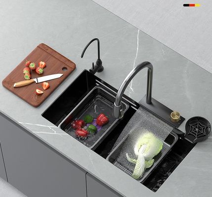 Lavabo in acciaio inossidabile personalizzabile con lavandino facile da pulire e capacità di 12 litri