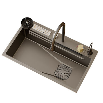 Casa Hotel Ristorante Bagno Acciaio inossidabile Single Bowl Above Counter Wash Basin