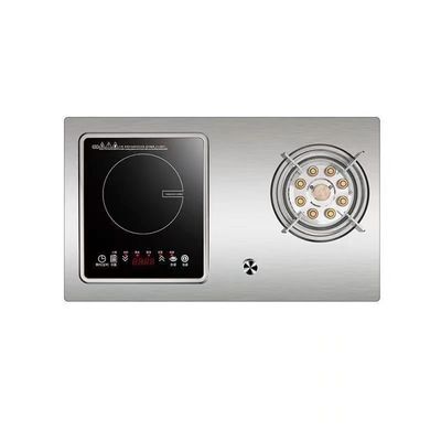 Cassa termoelettrica protettiva per stufa a gas a vetro a seta temperata in cucina