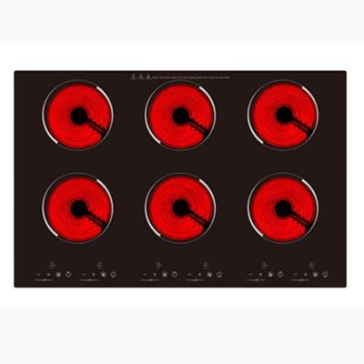 Potenza Cucina a induzione domestica Numero di bruciatore elettrico 5 Cucina radiante