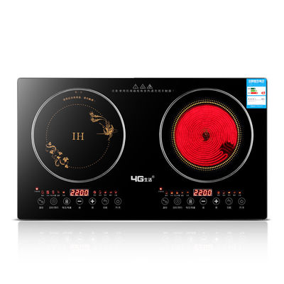 Potenza Cucina a induzione domestica Numero di bruciatore elettrico 5 Cucina radiante
