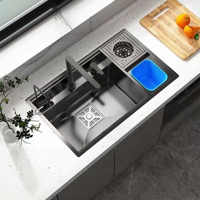 Moderno design ambientale calcestruzzo vanità lavandino per bagni hotel lavandino