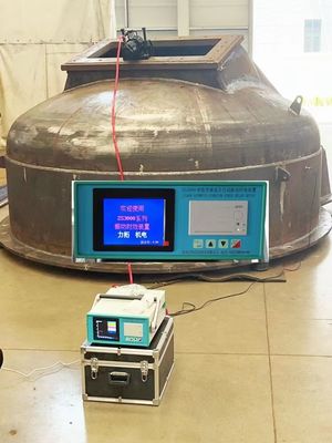 Apparecchiatura per l'invecchiamento da vibrazione 12T controllata tramite applicazione per la riduzione dello stress delle fusioni saldate