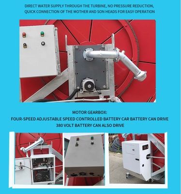 Macchina a bobina di tubo per irrigazione domestica da 11 kW