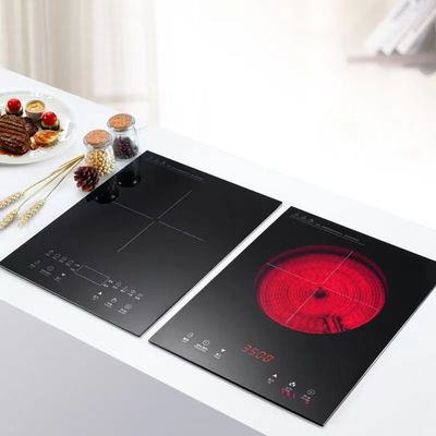 Stufa elettrica 2200W Cucina in ceramica a singolo bruciatore Tavola di installazione Cucina a induzione