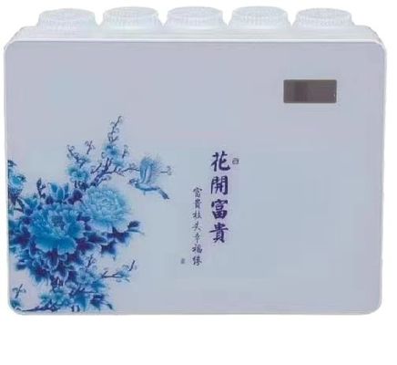 Purificatore d'acqua RO per uso domestico a 5 fasi con osmosi inversa e progettazione privata di muffe