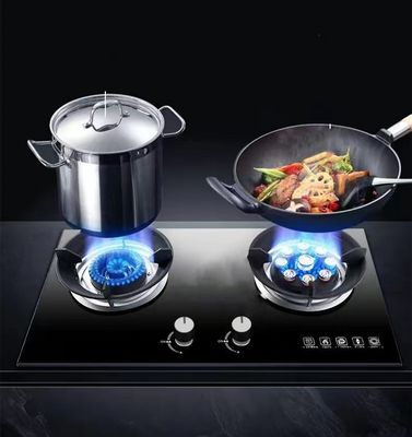 Forno a doppia accensione a nove bruciatori per cucina domestica a gas naturale e a gas liquido