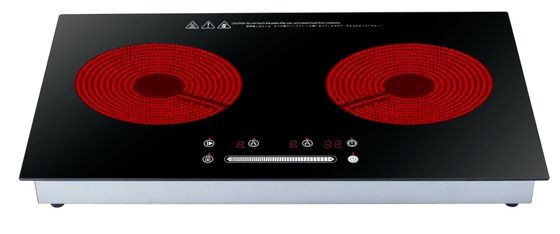 2 piastre da bruciatore Stufa a gas e stufa elettrica a doppia stufa Cucina a induzione per cucina