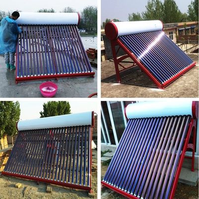 Sistema solare di riscaldamento dell'acqua calda per 50L 100L 150L 200L 300L 500L tutto in acciaio inossidabile