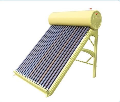 Scaldabagno solare di acciaio inossidabile senza pressione da 100L con telaio in lega di alluminio