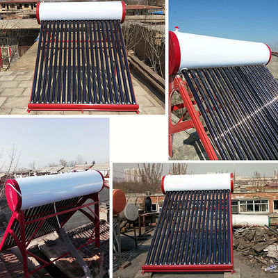 Caldaia acqua solare a pressione a riscaldamento rapido e durevole con borocilicato 3.3 tubo di vetro
