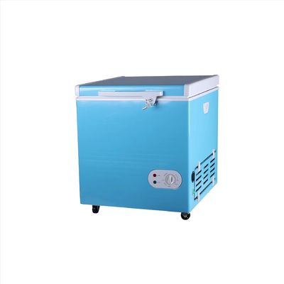 Capacità 90L 12v 220v ac dc freezer mini frigorifero per auto tirare frigorifero solare