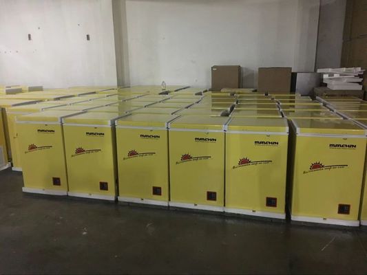 Capacità 90L 12v 220v ac dc freezer mini frigorifero per auto tirare frigorifero solare