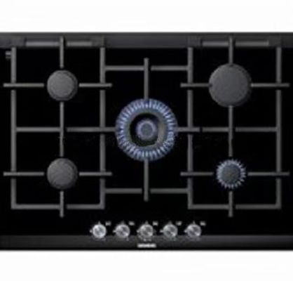 Superficie di vetro temperato Cucina elettrica tipo radiante a bobina bruciatore 5 bruciatori stufa a gas