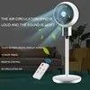 Hotel 50 Inch Bianco Nero Pedestal Ventilatore AC con batteria ricaricabile e telecomando