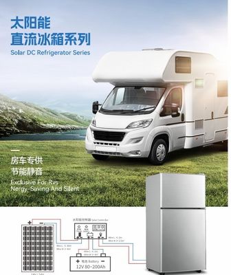 425*445*1080 Dimensioni Energia solare Verticale Frigo per casa gemellare Freezer multifunzionale