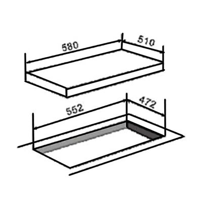 Installazione Desktop Incorporato Tipo 4 Bruciatori Stufa a gas Cucina Cucina Portable Cooker