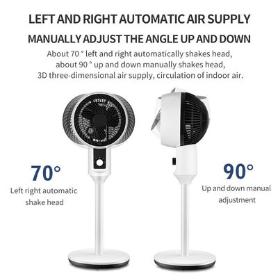 Tecnologia Turbo Mute Ventilatore elettrico di circolazione dell'aria per uso domestico per l'installazione su piedistallo