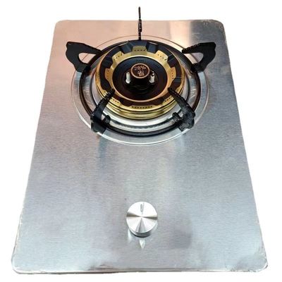 Forno esterno per campeggio Forno a gas portatile con singolo bruciatore e manopole di controllo del gas
