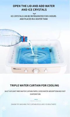 Evaporatore per raffreddatori d'aria industriali a condizione alternata con volume di aria di 8000 e regolabile a 3 livelli