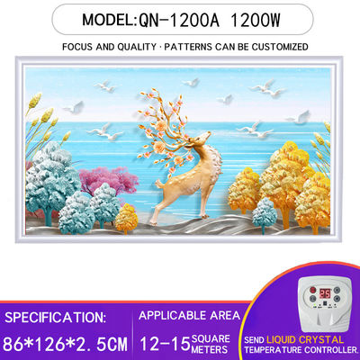 Scaldabagno Infrarosso Carbonio Cristallo Parete montata Immagine Scaldabagno Yoga Elettrico