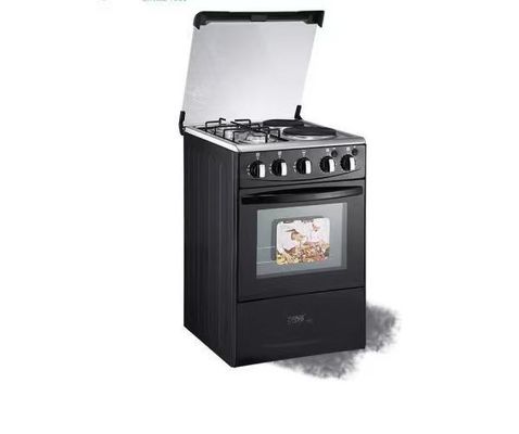 Furnotel Acciaio inossidabile 4 stufe a gas a bruciatore con forno a doppia cottura