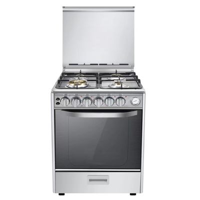 Furnotel Acciaio inossidabile 4 stufe a gas a bruciatore con forno a doppia cottura
