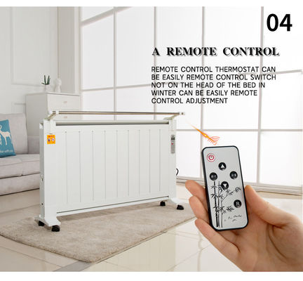 Scaldacamere elettrico per convogliatori per la casa intelligente con piastra di graffene Mica da 1600W e applicazione Wifi