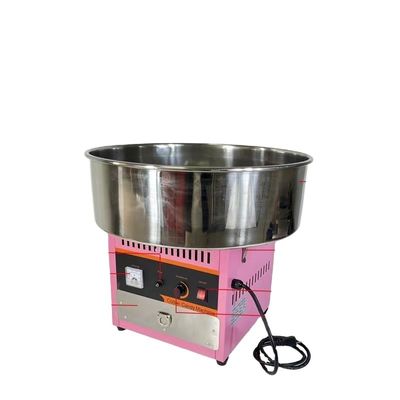 Macchina elettrica portatile per vendere caramelle di cotone con compatibilità multilingue