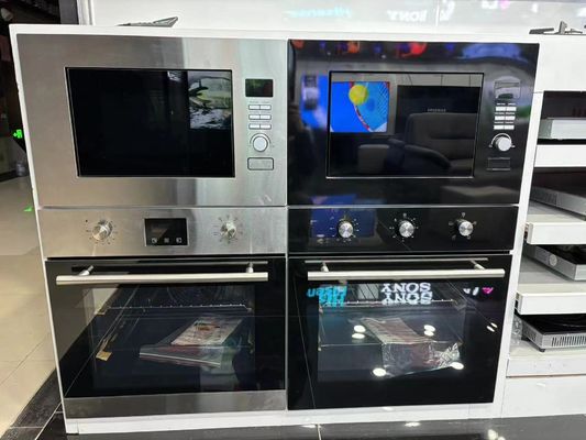 Famiglia Forno elettrico in acciaio inossidabile di grande capacità controllo cronometrista meccanico OEM singolo