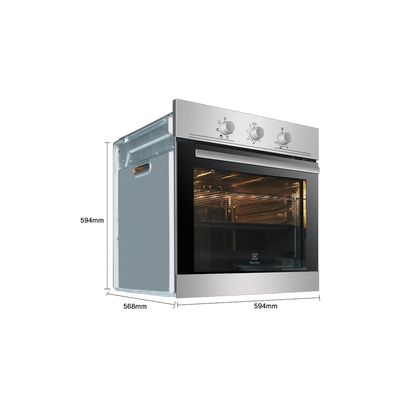 Famiglia Forno elettrico in acciaio inossidabile di grande capacità controllo cronometrista meccanico OEM singolo