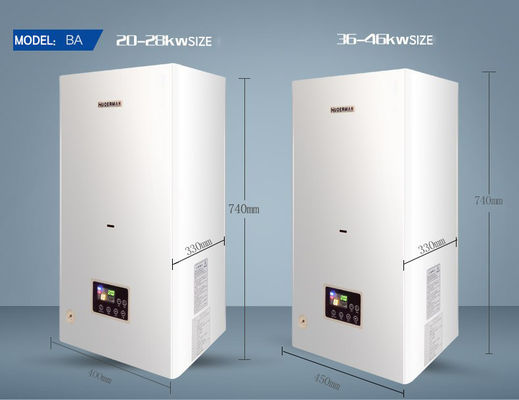 Stampa a schermo di seta Caldaia a gas a parete da 24000 W per un'efficienza di riscaldamento di prima classe