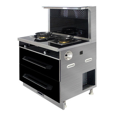BD-1 Acciaio inossidabile 2 bruciatori Stufa a gas per cucina domestica