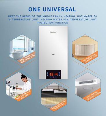 Caldaia a gas combinata per riscaldamento e acqua calda per usi domestici da 60-80 metri quadrati