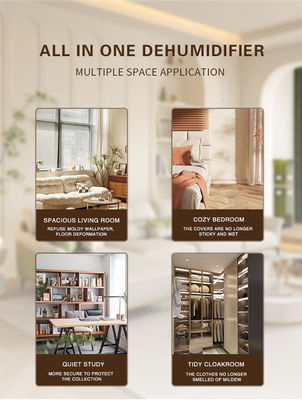 NO Dehumidificatore da desktop controllato da app per 120 piedi quadrati Area di copertura e casa