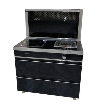 Forno nero multifunzione 2022 Cucina a gas con cottura a doppia cottura e fonte di alimentazione