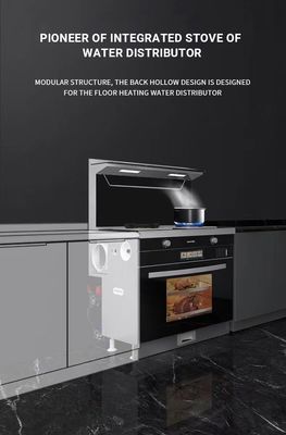 Forno nero multifunzione 2022 Cucina a gas con cottura a doppia cottura e fonte di alimentazione