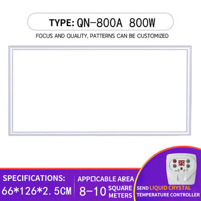 Pannello elettrico di riscaldamento a cristalli di carbonio a infrarossi per soluzioni di riscaldamento a risparmio energetico
