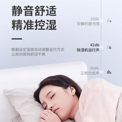 Controllo remoto Desiccant Dehumidifier con Purificatore d'aria Controllo piccolo e umidità
