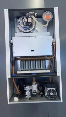 Caldaia a gas combinata con dispositivo di sicurezza