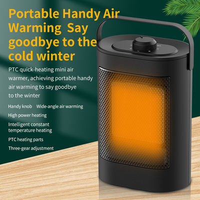 Elemento ceramico PTC 900W Mini 3S riscaldamento rapido Ventilatore elettrico per l'inverno freddo