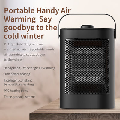 Elemento ceramico PTC 900W Mini 3S riscaldamento rapido Ventilatore elettrico per l'inverno freddo