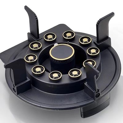 Cucina a gas Wok a fiamma blu per accensione elettronica 220v domestica e commerciale