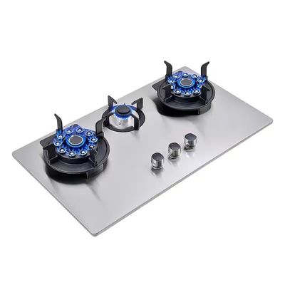 Cucina a gas Wok a fiamma blu per accensione elettronica 220v domestica e commerciale