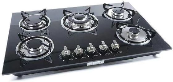 Cucina a gas a combustione elettrica a accensione automatica 5 220v