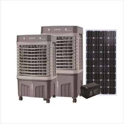 60L Solar Power Industrial Mobile Portable Evaporative Air Cooler con comando di interruttore