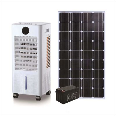 60L Solar Power Industrial Mobile Portable Evaporative Air Cooler con comando di interruttore