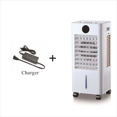 Modello privato Dc12v Energia solare Cooler d'aria evaporativa Controllo remoto Acqua solare