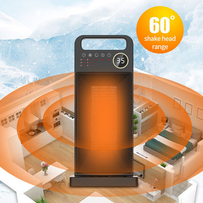 Ventilatore ceramico PTC portatile con telecomando e installazione